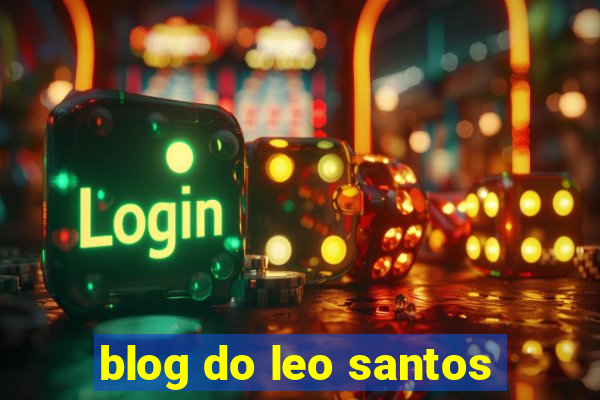 blog do leo santos